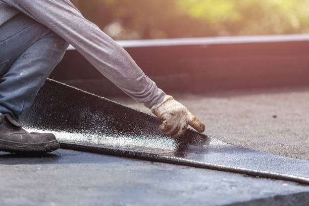 Professional Waterproofing technician working in Elbridge, NY